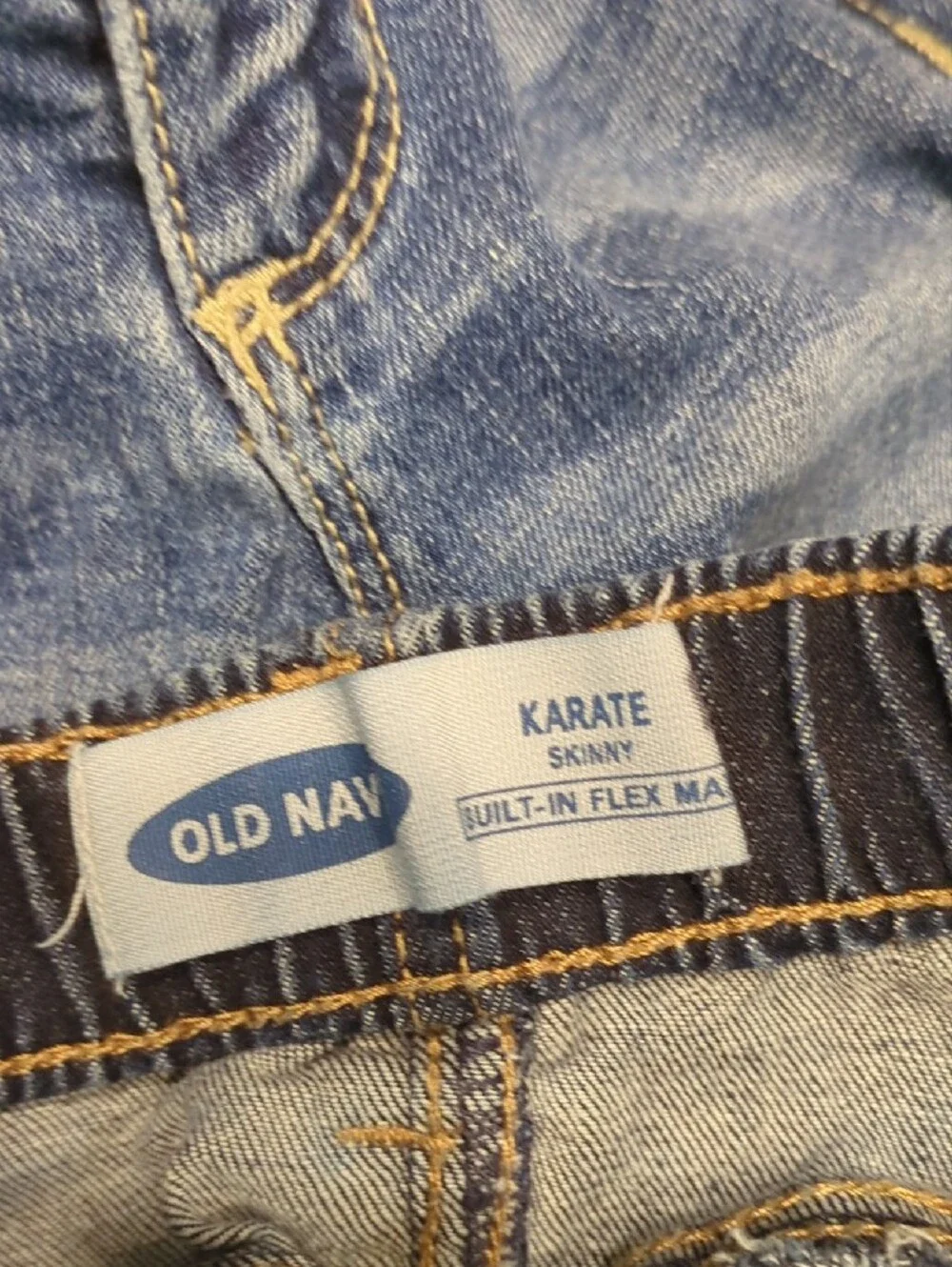 Old Navy Skinny Jeans Duo - Dark Blue and Medium Blue